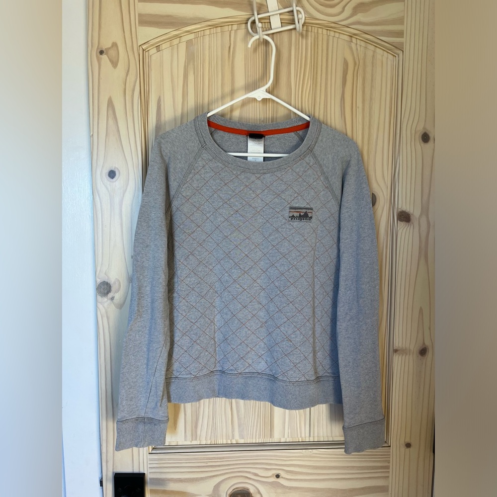 Patagonia Reclaimed Cotton Crew Neck Sweatshirt Common Threads Shirt quilted